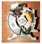 Генератор однофазный SDG 5000E (в сборе )/Alternator single phase assy for 5000E