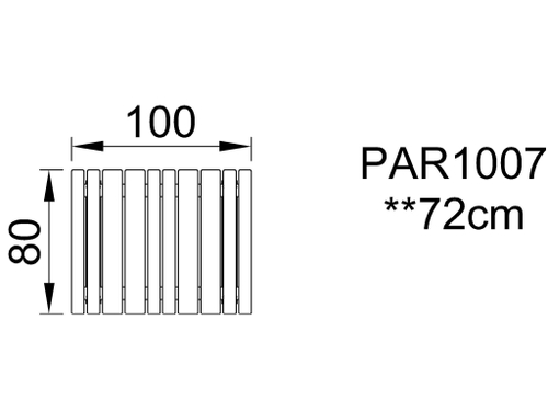 Стол «Румба», 100 см
