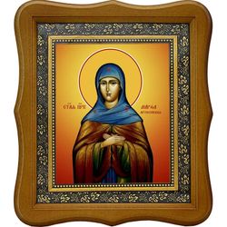 Марфа Антиохийская (Едесская) преподобная. Икона на холсте.