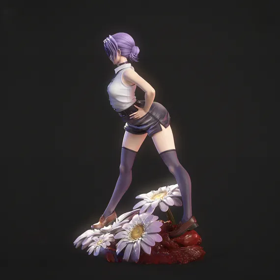 Reze flowers field - Chainsaw Man