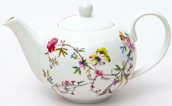 Чайник фарф завар 600мл 104-03097