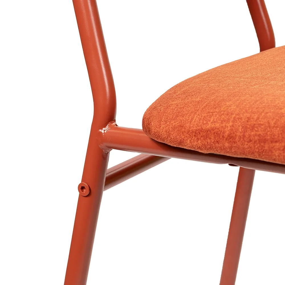 Стул MOLLY разборный терракотовый