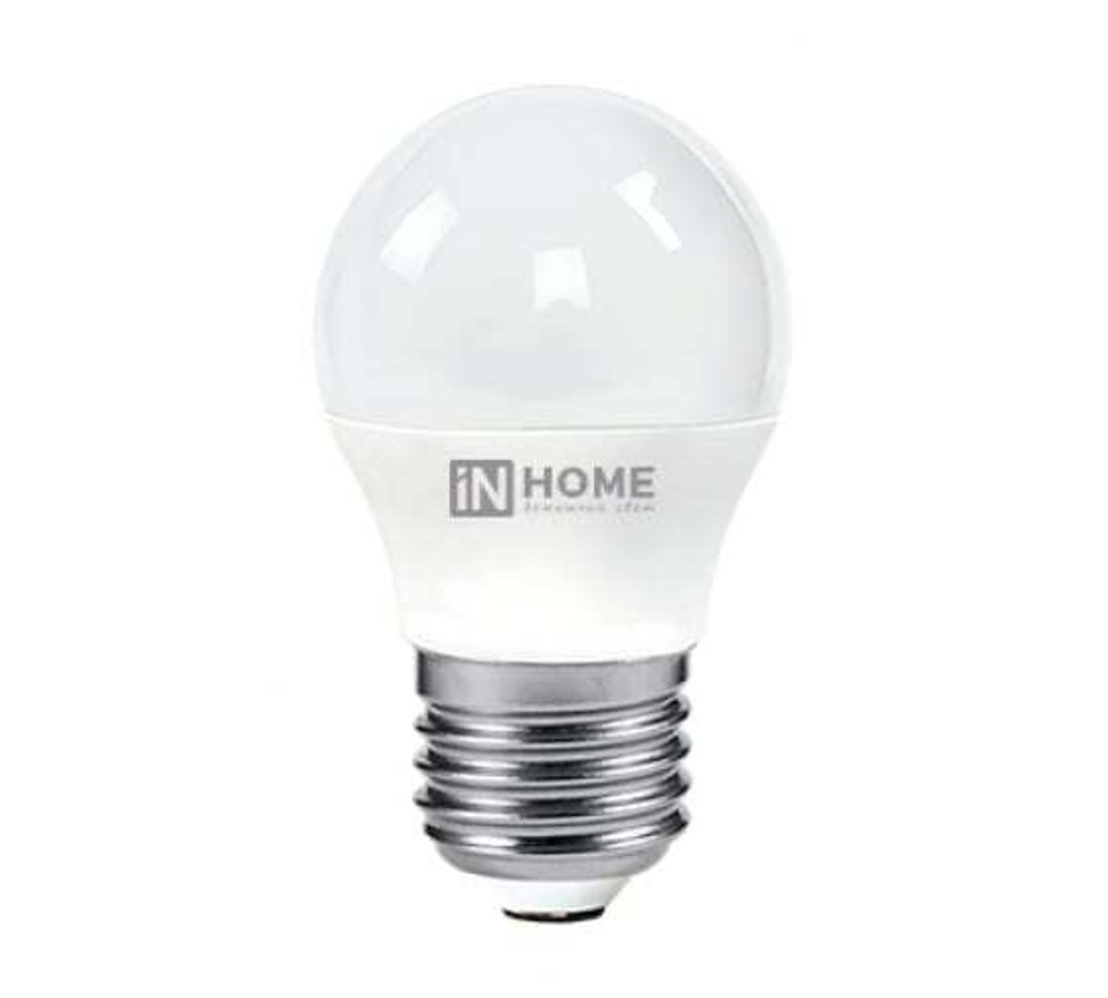 Светодиодная лампа IN HOME LED -Р45 6Вт 230В Е27 3000К