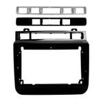 Магнитола для VW Touareg 2 2010-2018 (RCD550, поддержка подогревов) - FarCar BX3027M-A-360 монитор 9.5" 2K QLED на Android 13, 6Гб+128Гб, CarPlay, 4G SIM-слот, 4 камеры в комплекте