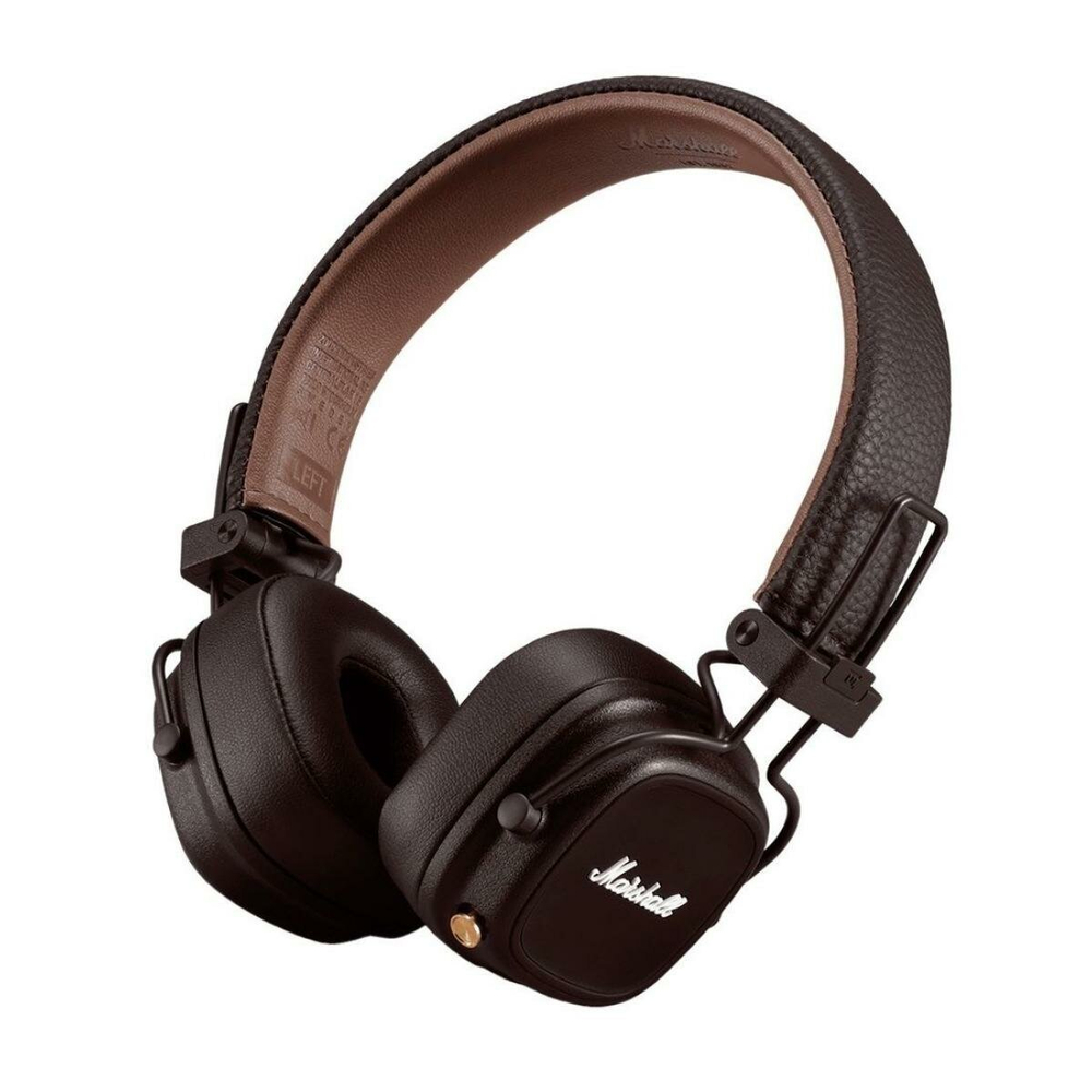 Беспроводные наушники и гарнитуры Marshall MAJOR IV Brown 4, mini jack 3.5 mm, Коричневый
