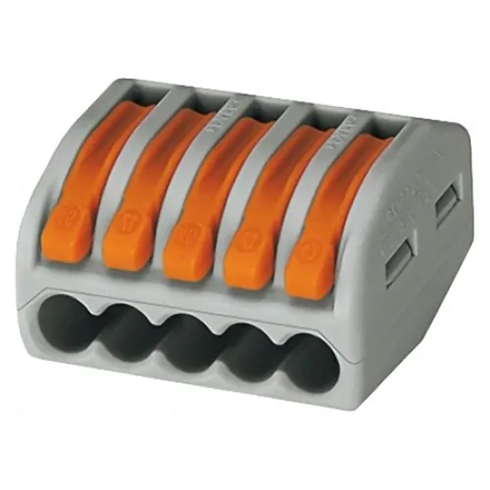 СК-415 Клеммник 5х(0,08-2,5) для медных многожильных проводов