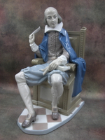 Статуэтка. Фарфор. Шекспир. Lladro. Испания