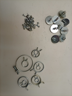 WHB1038 кт29 Крепеж, хомуты для стиральной машины Hansa WHB1038 б/у