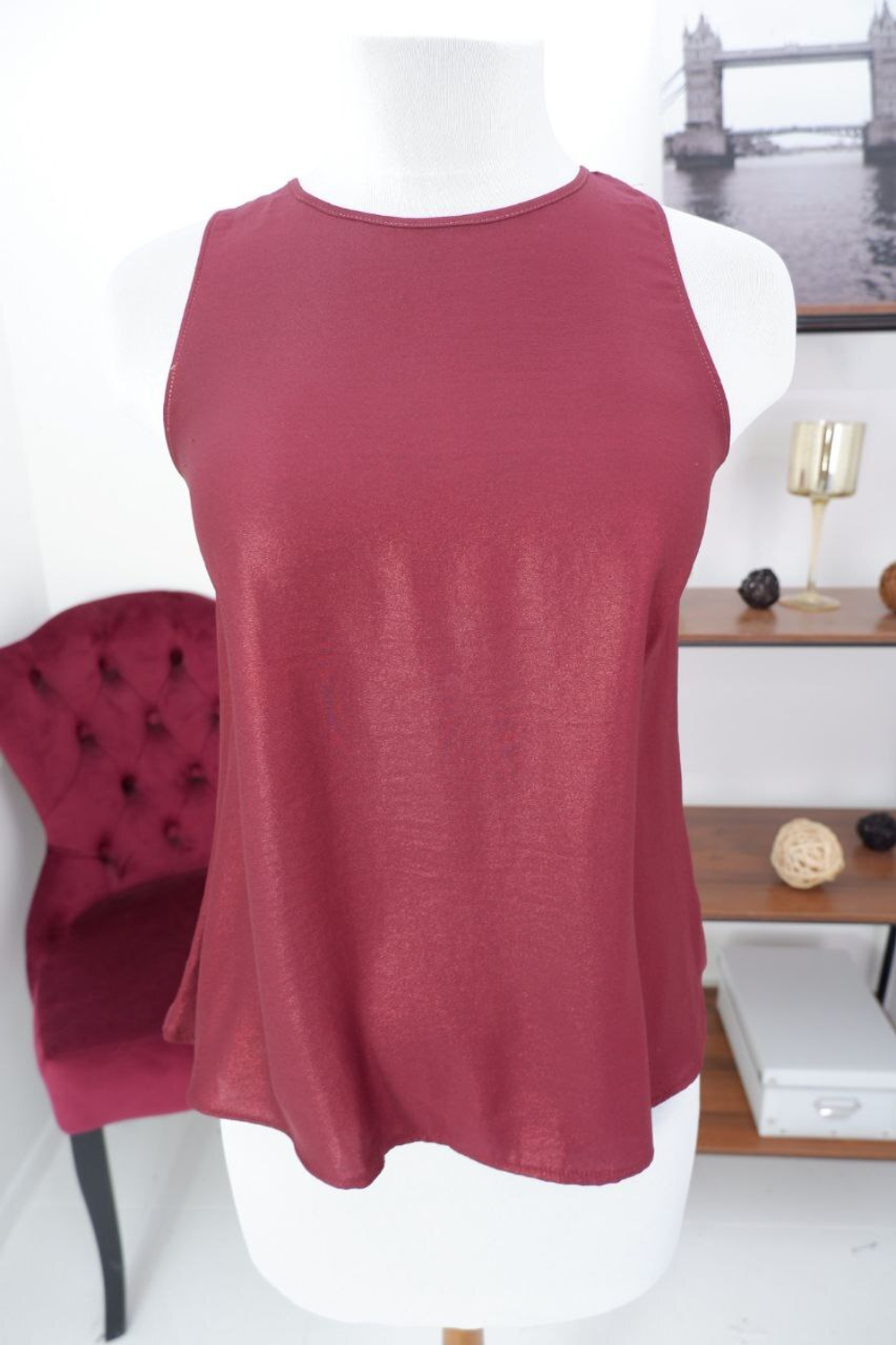 Топ Stradivarius однотонный 44 размер