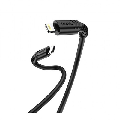 Кабель для iPhone HOCO X62 Fortune PD, Type-C - Lightning, силиконовый, 012766 Белый