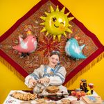 Шар (31''/79 см) Фигура, Солнце, 1 шт.