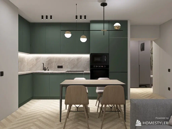 Примеры современных дизайнов кухонь из интернета