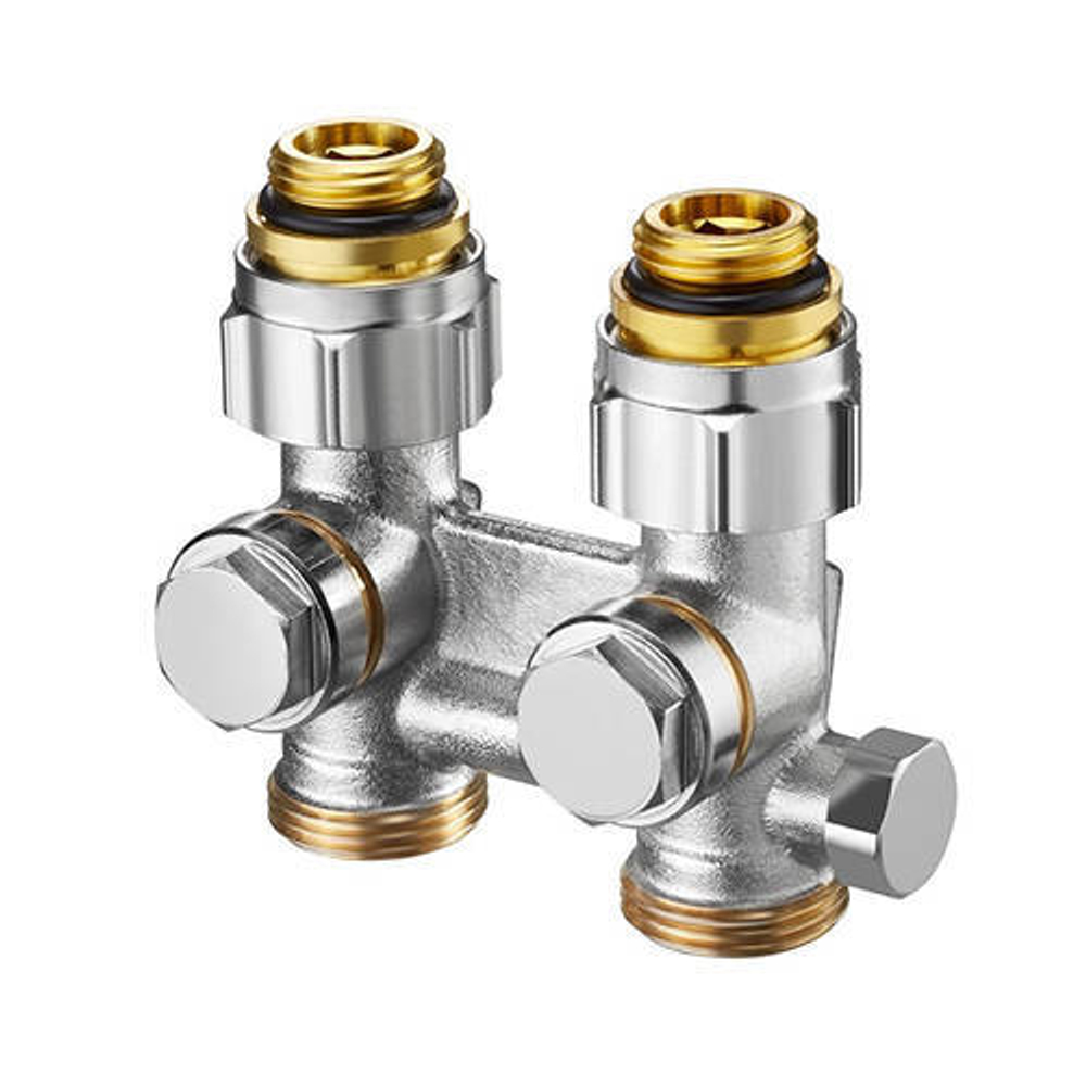 Узел запорно-присоеденительный Oventrop Multiflex F (ZBU) - 1/2" x 3/4" (прямой)
