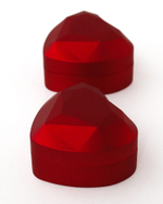 Футляр «Северное сияние» сердечко для демонстрации кольца