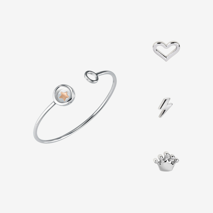 Подарочный комплект Morellato: браслет и шармы Scrigno D'Amore