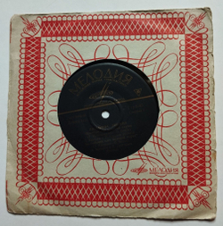 Винтажная виниловая пластинка LP Людмила Зыкина, Оренбургский Платок, На Побывку Едет Молодой Моряк, Течет Волга 7 дюймов (СССР 1972)