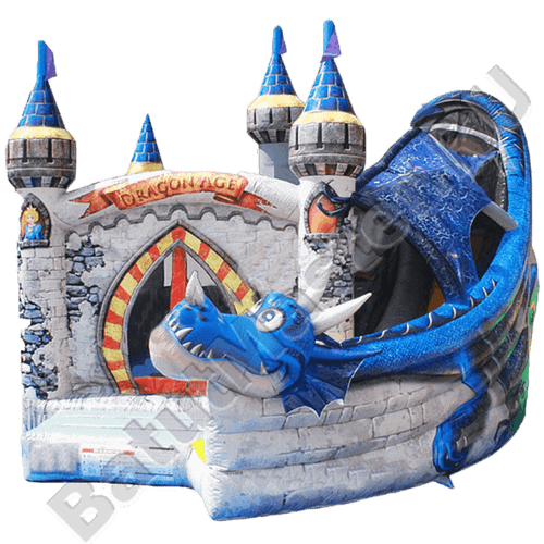 Коммерческий надувной батут "Змей Горыныч младший"