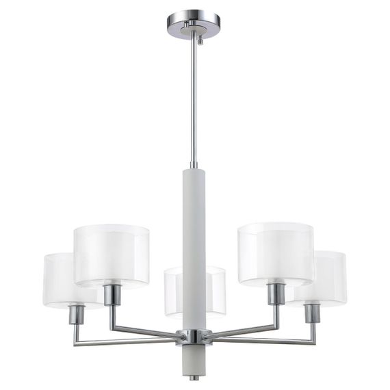 Подвесная люстра Crystal Lux Maestro SP-PL5 Chrome