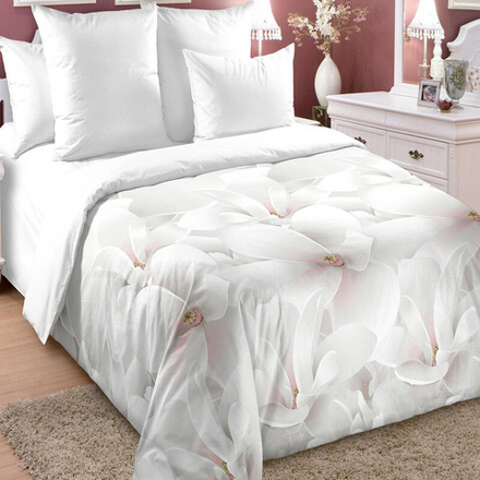 Комплект постельного белья "ВЛ. ЭССЕ", перкаль, 100% хлопок.