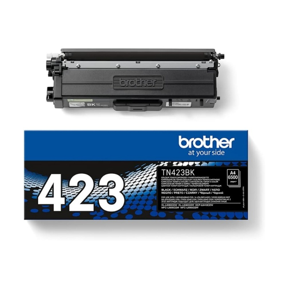 Тонер-картридж Brother TN-423BK для HLL8260CDW/DCPL8410CDW/MFCL8690CDW чёрный (6500стр)