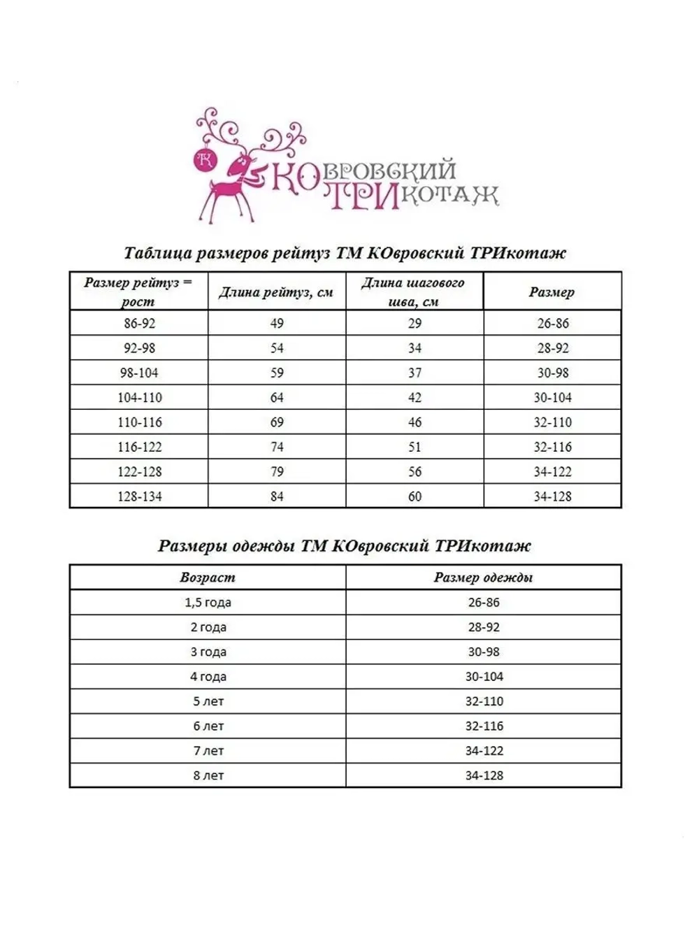 Рейтузы вязаные с орнаментом