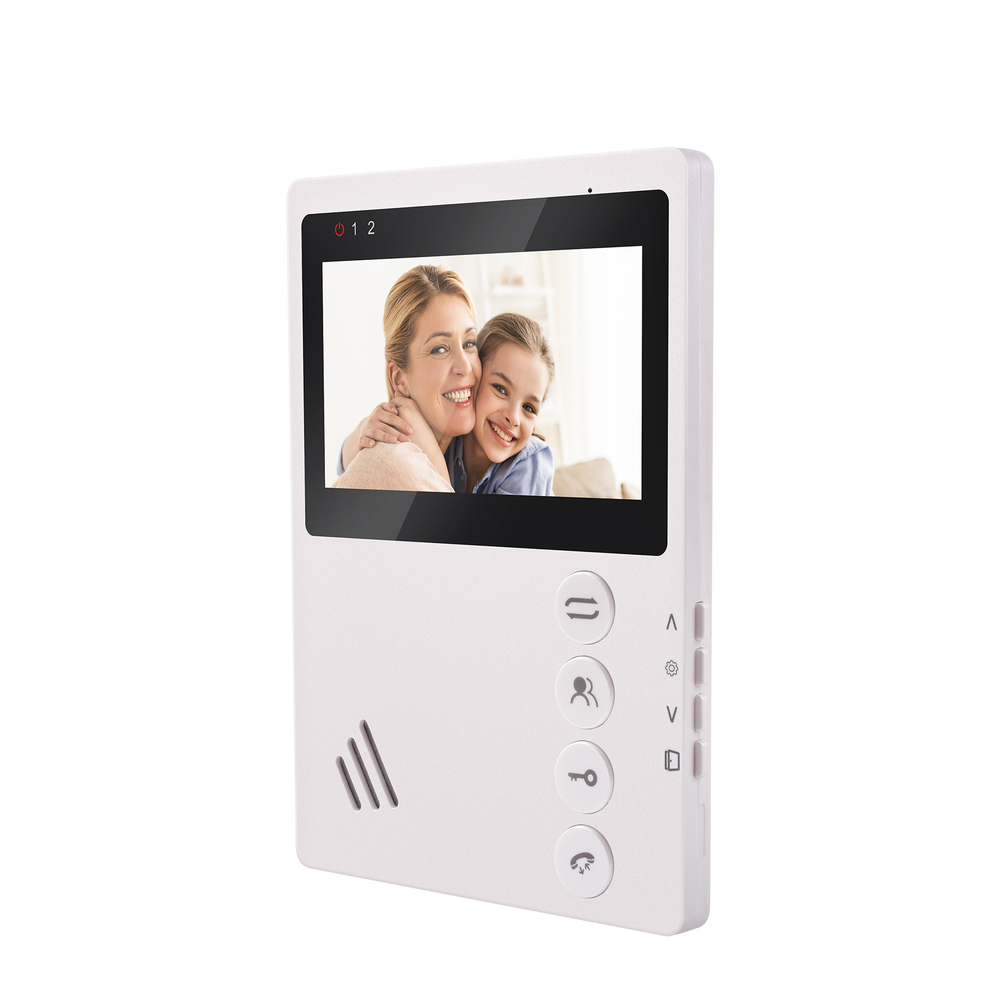 Комплект видеодомофона SF Star белый с установкой