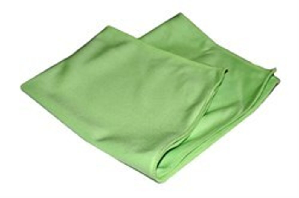 А302 Green GLASS Microfibre Towe Полотенце микрофибровое для стекол 40x60