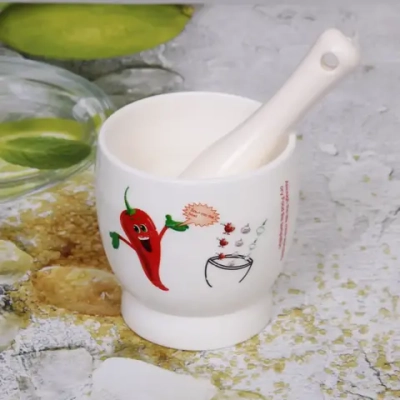 Ступка пластиковая с пестиком для измельчения продуктов