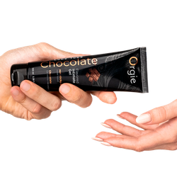 Съедобный интимный гель Orgie Lube Tube Chocolate, 100 мл