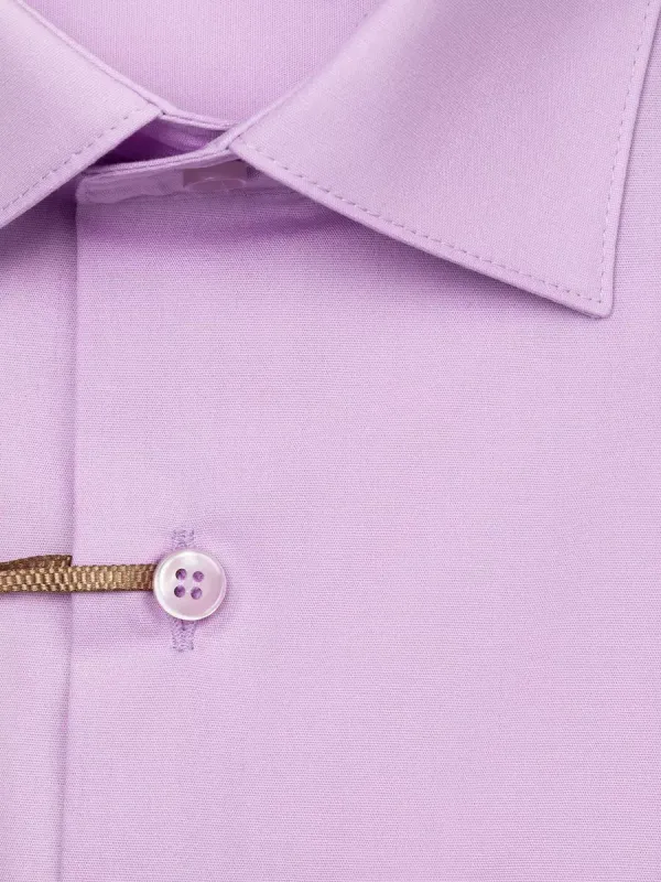 Рубашка приталенная SLIM FIT с коротким рукавом, сиреневая