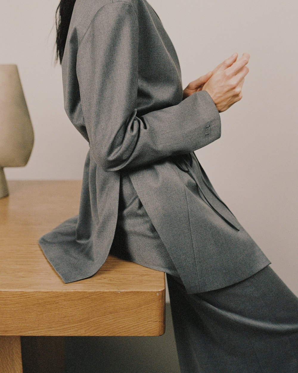 Жакет с рельефными швами Shibui