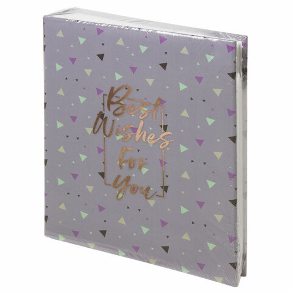 Фотоальбом BRAUBERG "Всего наилучшего!" на 200 фото 10х15 см, твердая обложка, термосварка, 391172