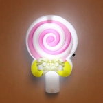 Ночник-светильник «Леденец» 9*5,5см микс 4 цвета 4LED 230V