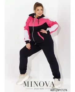 Костюм 17-276-Синий-малина Minova