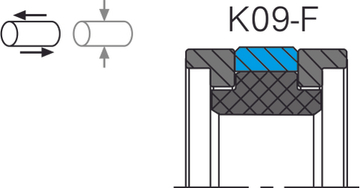 Уплотнение поршня K09-F