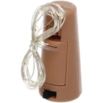 Гирлянда для дома на батарейках 1 м 10 ламп LED, 1 реж.,IP-20 (с пробкой д/бутылки), Фиолетовый