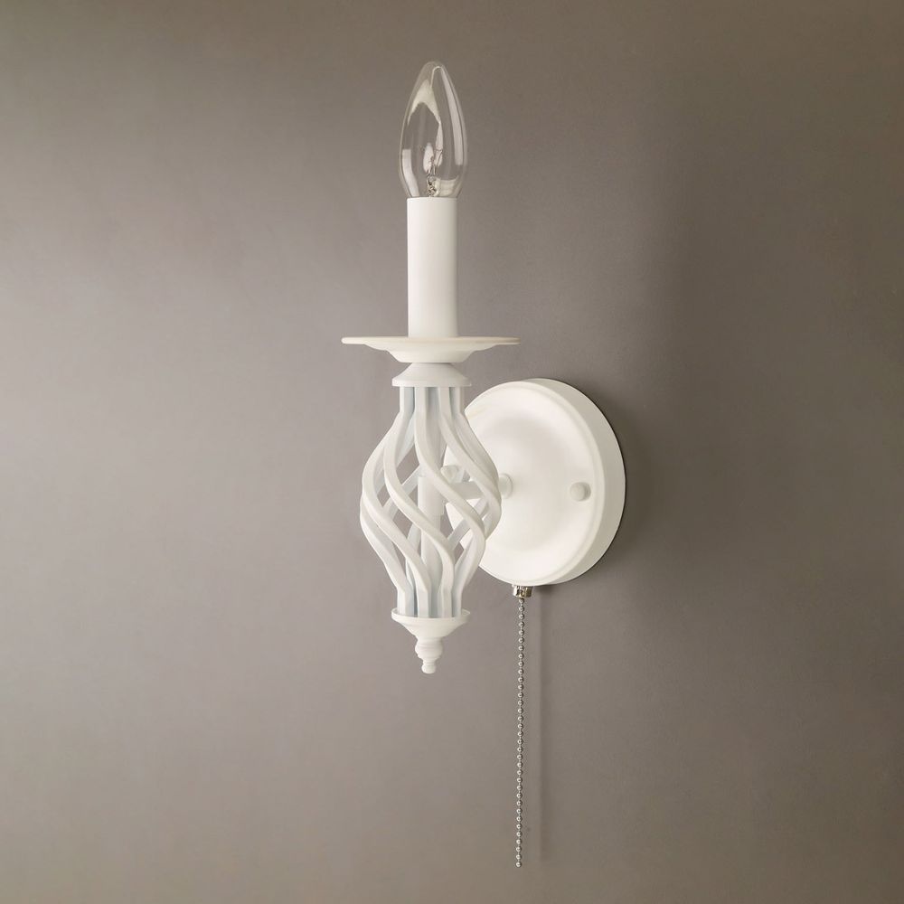 Citilux Ровена CL427310 Бра с абажуром и выключателем Белое