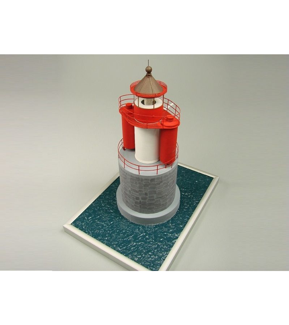 Сборная картонная модель Shipyard маяк Vierendehlgrund Lighthouse (№91), 1/72