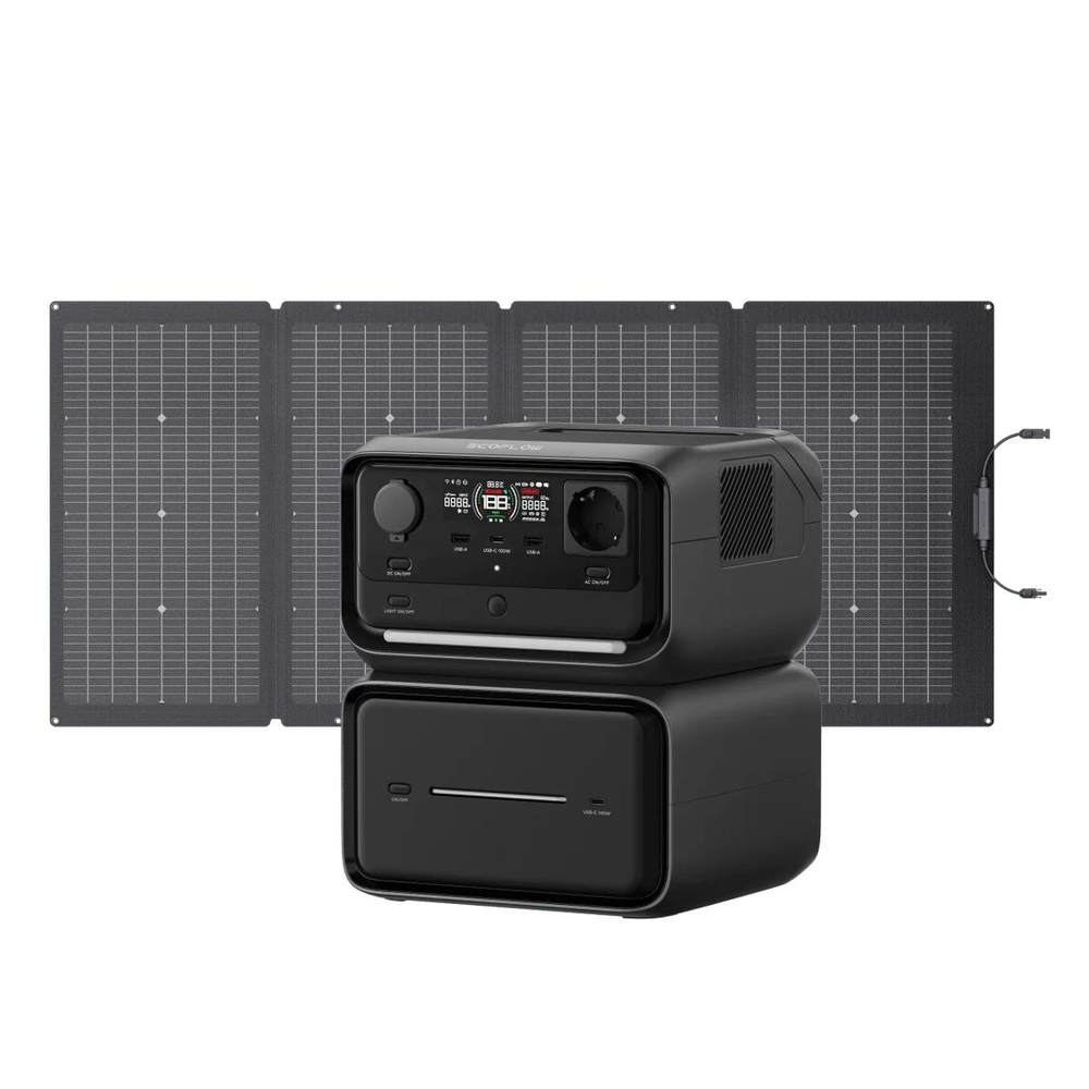 Комплект RIVER 3 Max Plus + cолнечная панель 220 Вт