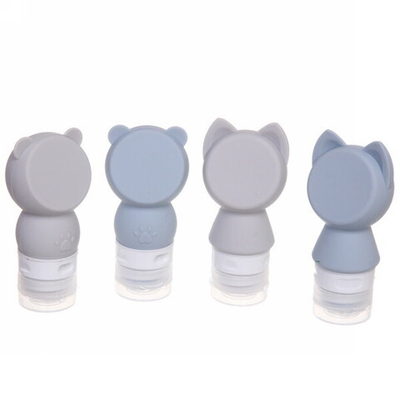 Флакон для хранения косметических средств «Beauty», котики и мишки, цвет в ассортименте, 60мл