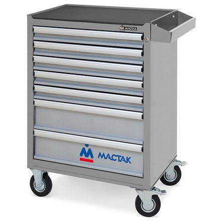 Цена на МАСТАК (521-07581MG) Тележка инструментальная серии «ОПТИМА», 7 ящиков, серая