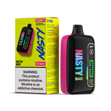 Купить Одноразовый Pod Nasty D16Ki - Arctic Mint (16000 затяжек)