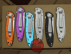Нож KERSHAW Leek 1660 - рукоять фиолетовая