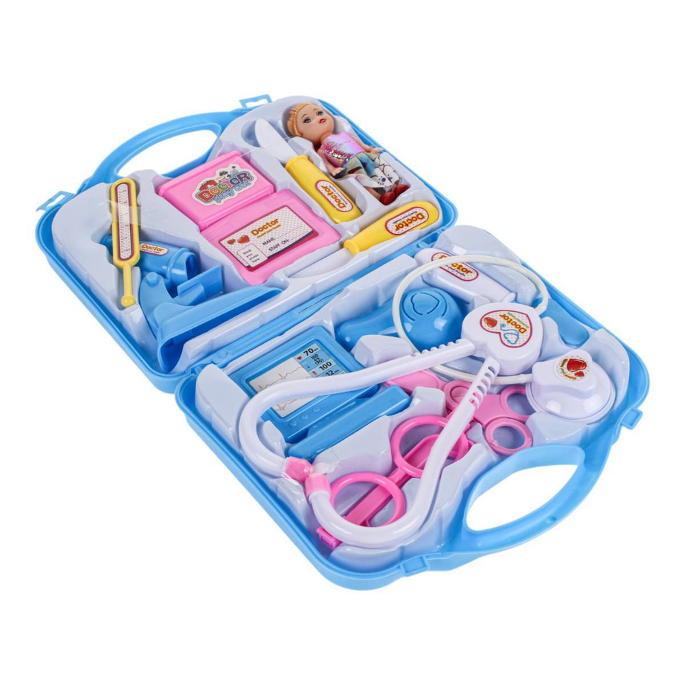 Набор Доктора, голубой, блистер M505-16