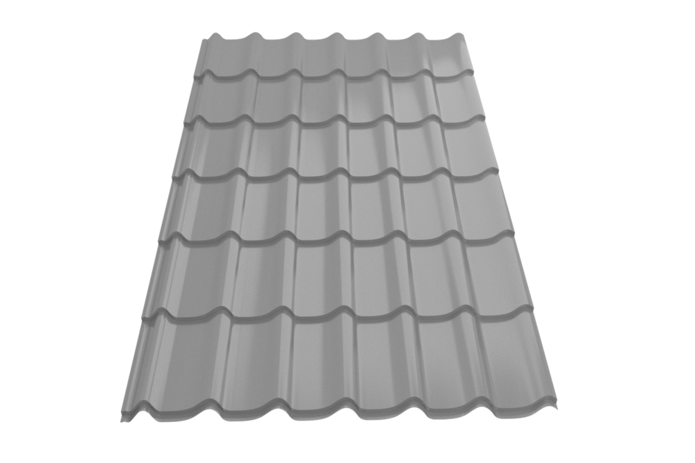 Профиль металлический типа "Монтеррей"-15 RAL 8017 0,5 Texture*1190*