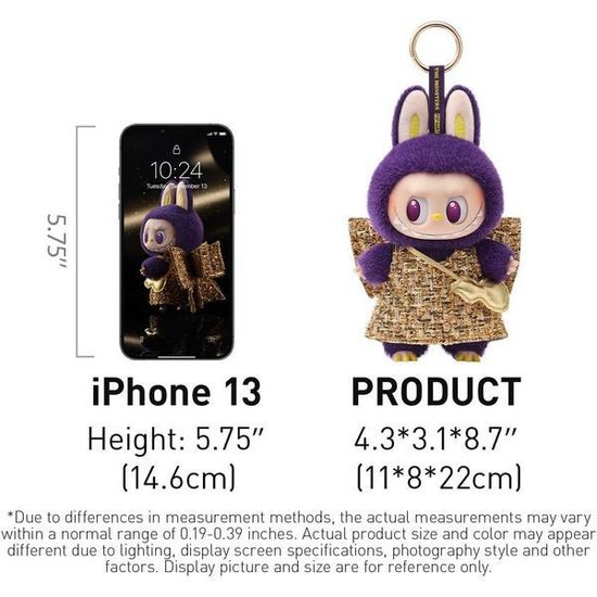 Коллекционная фигурка POPMART LABUBU × PRONOUNCE - WINGS OF FORTUNE Vinyl Plush Hanging Card