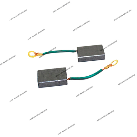 Электроугольная щетка 5,5х16х22 Проводок клемма, флажок подходит для Greapo 2400Wt