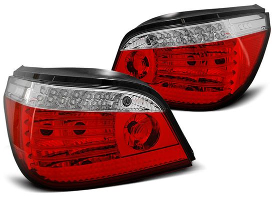 Задние фонари для BMW 5 E60 (07-10) LED Red Crystal