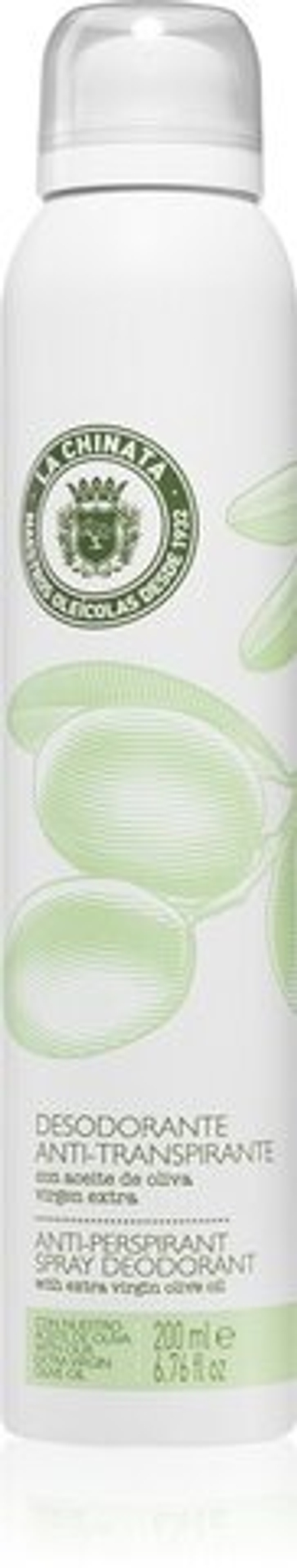 La Chinata Deodorant Spray - дезодорант с оливковым маслом /   200  ml  / GTIN 8436578480210