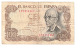 Spain, 100 Pesetas, 1970, VF